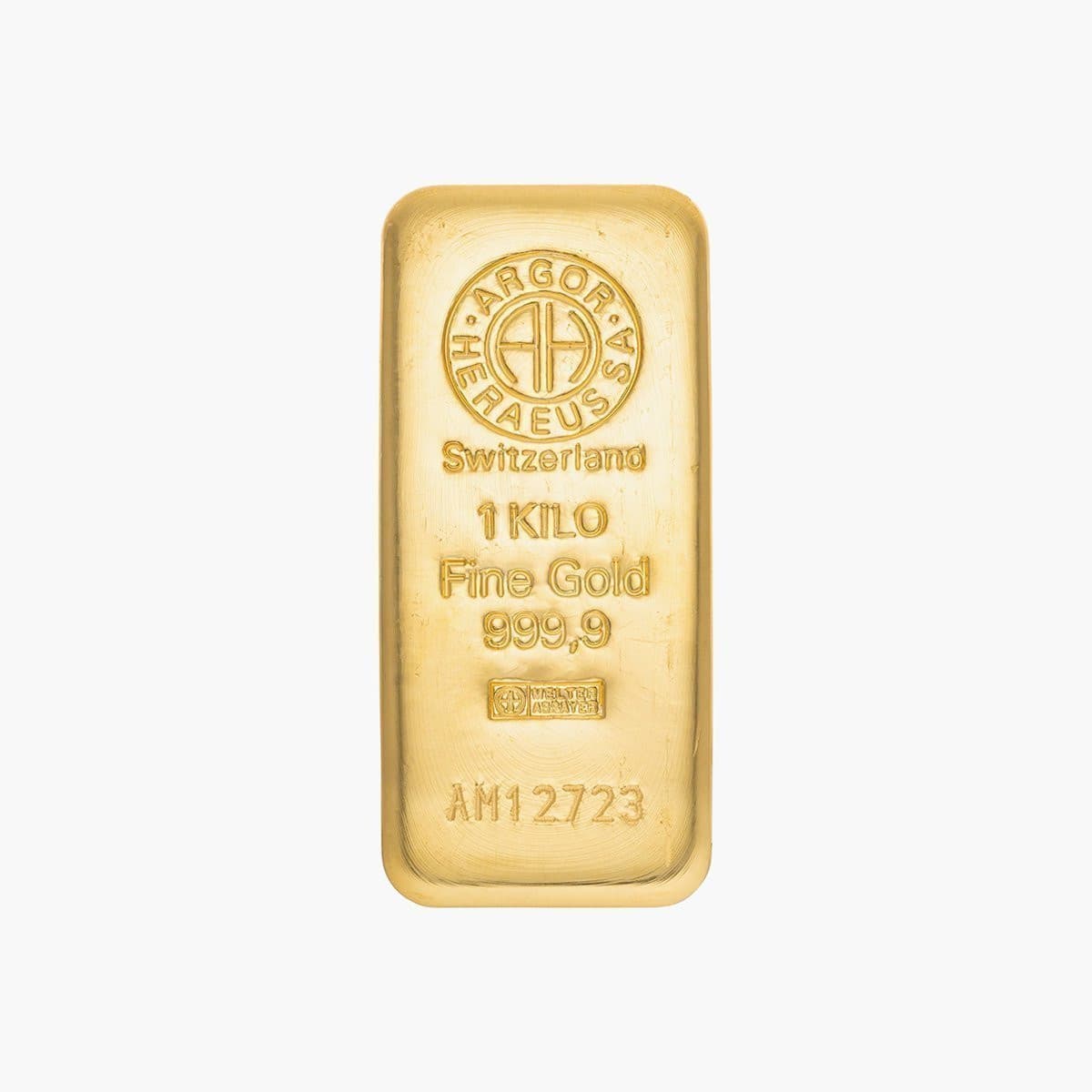 1000 g Gold bar Argor-Heraeus, Switzerland