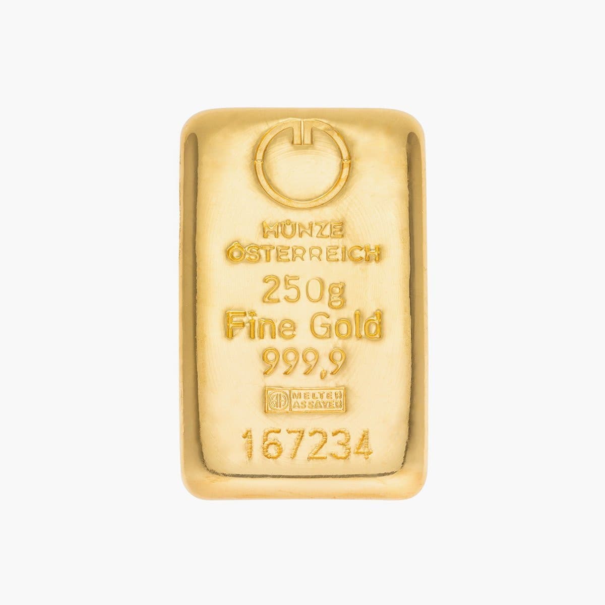 250 g Gold bar Austrian Mint, Austria